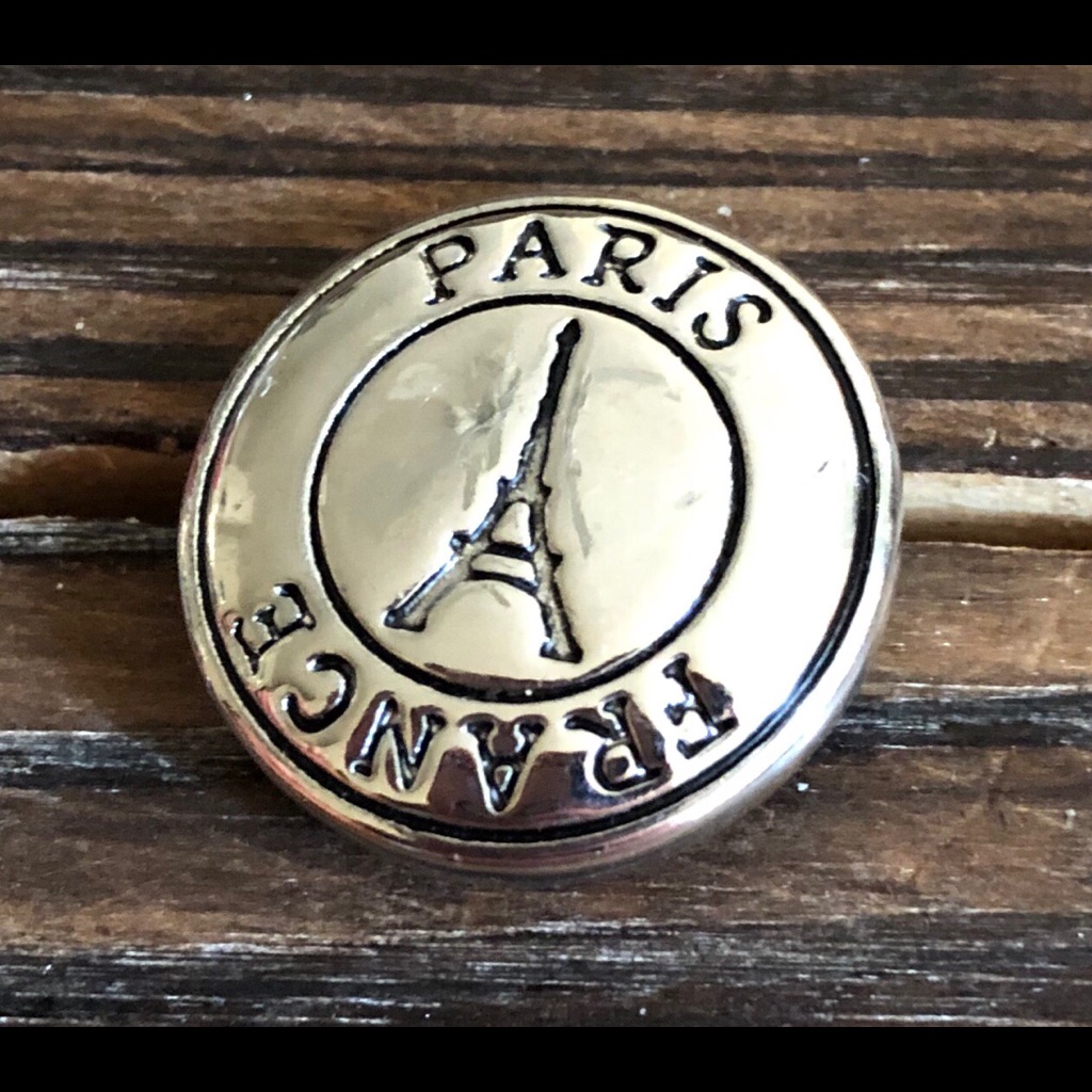 Interchangeable Paris France Snap 18mm